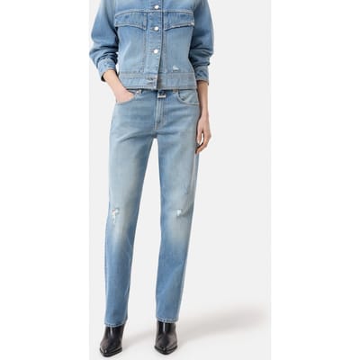 Closed Jonta Mid Blue Maat: W25L32 | Straight Broeken Outlet | Dames | Blauw