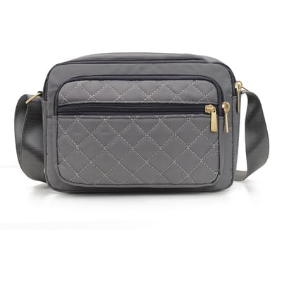 Mode Dames Schoudertas Messenger Bag Waterdichte Nylon Crossbody Tas Vrouwelijk Grote Capaciteit Casual Reizen Handtassen Portemonnee Tassen gray