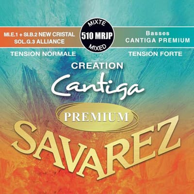 Savarez 510MRJP Creation Cantiga Premium Klassieke Gitaarsnaren - Gemengde Spanning