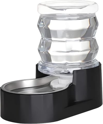 Automatische Waterdispenser voor Katten – 4L Zwaartekracht Drinkbak van RVS – Lekvrij & Hygiënisch