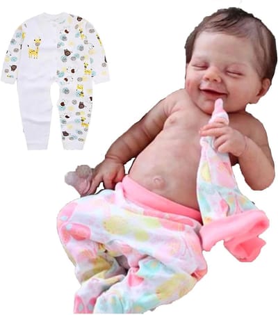 Pasgeboren Pop - Realistische Baby - Kinderspel - Handgemaakt Ontwerp - 19 inch - Jongen