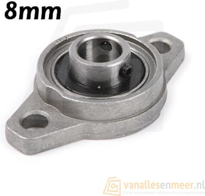 KFL08 Lagerblok 8mm Flenslager Bloklager Voor Asgeleiding