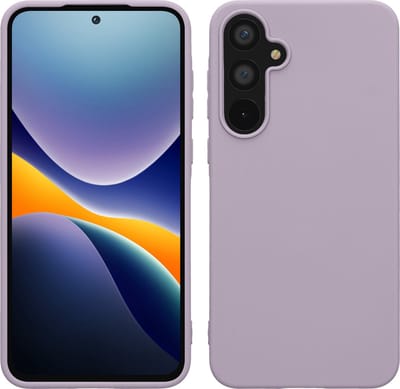 kwmobile telefoonhoesje geschikt voor Samsung Galaxy A55 5G - Hoesje voor smartphone - Back cover in lavendel
