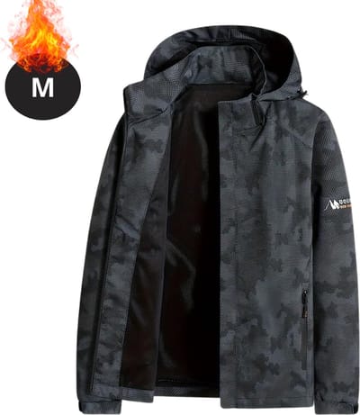 Bovista Windjas Voor Heren - Parka - Lente & Herfst - Jas - Volwassen - Windjack - Windbreaker - All Season - Zwart - Maat M
