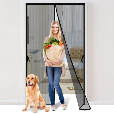 Magnetisch Hor voor Deur - Formaat 70x202 cm - Insectenwerend en Eenvoudige Montage