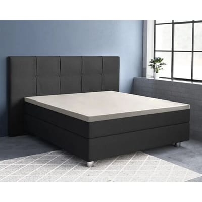 Primaviera DeLuxe Hoeslaken Topper Satijn Crème - 140 x 200 cm + 15 cm hoekhoogte