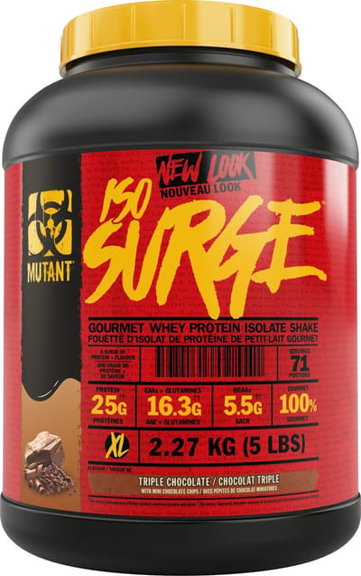 Mutant Mutant Hardcore Iso (5lbs) Triple Chocolate - Eiwitten - Wei-eiwit isolaat