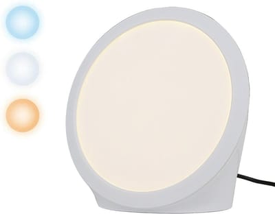 Daglichtlamp met Timer en Dimfunctie - 10.000 Lux - Led Daglichtlamp - met White Noise - UV Vrij - Zonlicht Lamp