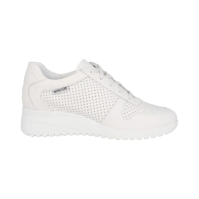Mephisto Isa Perf - dames veterschoen - Wit - maat 38.5 (EU) 5.5 (UK)