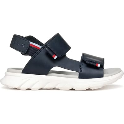 GEOX SANDAL AIRADYUM JONGENS Sandalen - MARINEBLAUW/ROOD - Maat 30
