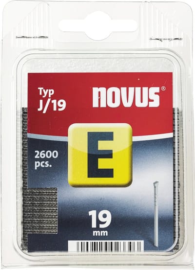 19 mm spijkers type J/19 - 2600 stuks voor bevestiging van sierlijsten en hoeklijsten