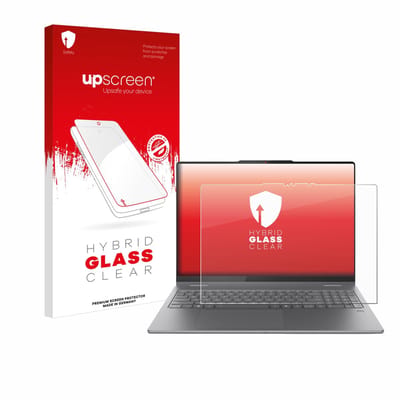 upscreen - Screenprotector voor Lenovo Yoga 7 2-in-1 Gen 10 16" - Folie Beschermfolie Beschermglas transparant