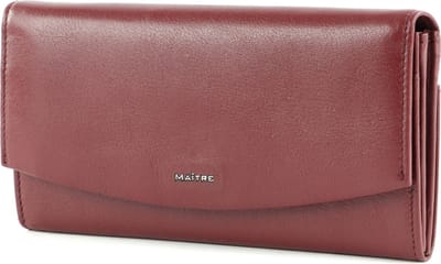 Maître Portemonnee Leisel Diedburg Purse LH8F Darkred Rood
