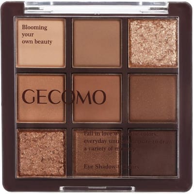 9 kleuren oogschaduwpalet mat parelmoer pailletten liggend zijderups verhelderende oogschaduw oogmake-up