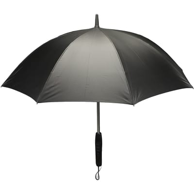 Parasol avec Ventilateur et Pulvérisateur 8 Baleines Portable 3 en 1 Parasol Bloquant les UV pour l'Été en Extérieur bleu