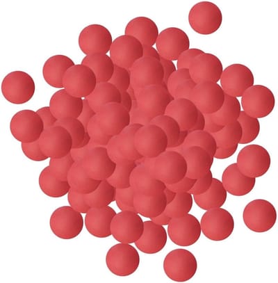 Tafeltennisballen - Pingpongballen spel - Binnen buiten spelen - 150 stuks verpakking - 4 cm diameter - Rood