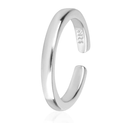 Allecto - Teenringen - 925 Sterling zilver - Verstelbaar minimalistisch strand sieraden - Voor dames - Modeaccessoires - Tijdloos design - Geschikt..