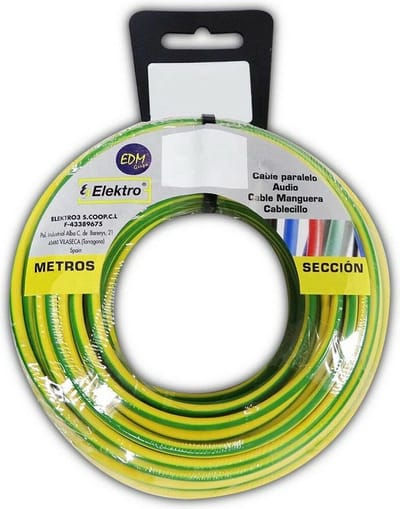 Kabel EDM 10 m Tweekleurig