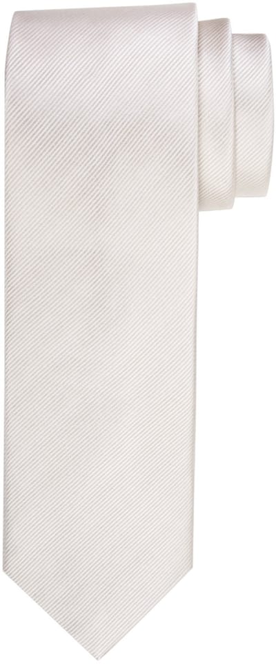 Profuomo stropdas - zijde - off-white