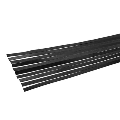 Rimba - Zweep Met Zwarte strengen Leer 72 cm