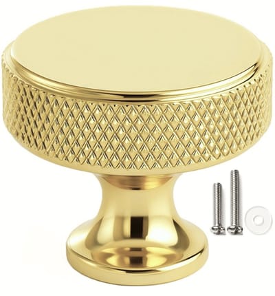MSQDESIGN Kastknop Goud - Kastknoppen Goud - Deurknopjes Goud voor kast- Deurknopjes Goud -kast knop Goud - Meubelknop Goud - Meubelknoppen Goud - Deurknopjes Goud - Deurknoppen Goud - Ladeknoppen voor - incl schroeven