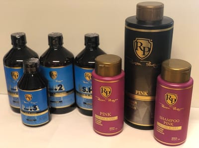 ACTIE!Robson Peluquero CCRP Haarhersteller&Toner Gloss PINK 1L&HOMECARE PINK set 2x300ml