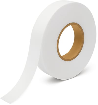 Luft Strijkband - 60 meter - 2 cm breed - Waterproof - Zoomband - Instrijkbaar - Gordijnband - Kantenband - Plooiband - Vlieseline - Opstrijkbaar