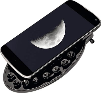 Bresser Smartphone-adapter Voor Telescopen 1,25 Inch Zwart
