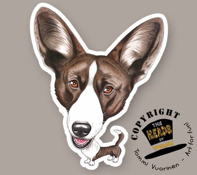 Magneet Hond Cardigan Welsh Corgi