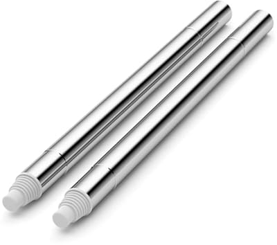 Verlengstukken voor Mopsteel - Verstelbare Stalen Mopstukken voor Vlakmoppen - 2 Stuks