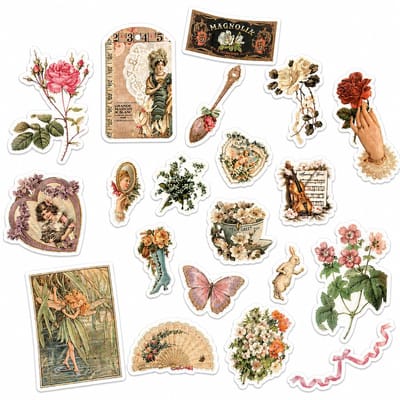 Finnacle - Washi Stickers - 60 stuks voor bullet journals, scrapbooking, agenda's en meer!