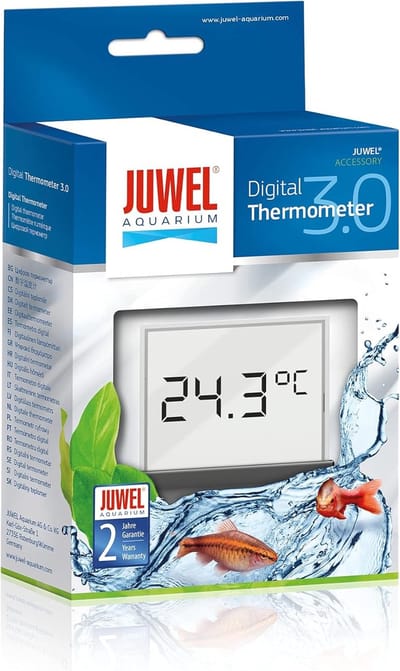 Digitale Thermometer 3.0 voor Aquaria - Nauwkeurige Temperatuurbewaking met Groot Display