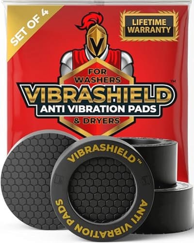 Anti-vibratie pads voor wasmachines en drogers - Geluid en trillingen verminderen, stabiliseren en beschermen