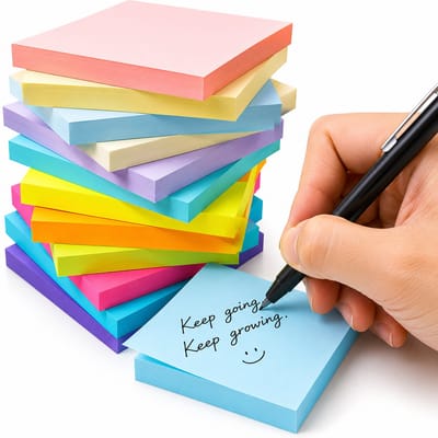 BOTC Super Sticky notes - 76x76 mm - 100 vel - 12 blokjes - 12 Kleuren