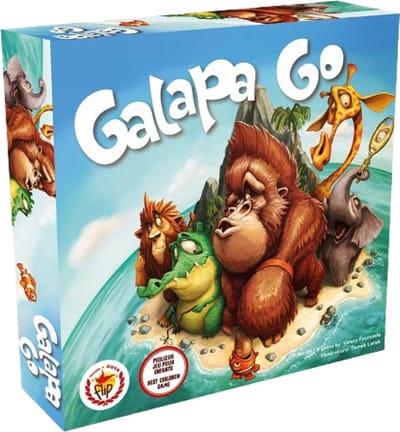 GALAPAGO - Geronimo Games - MJ Games - snelheid - kaartspel - vanaf 6 jaar oud - Van 2 tot 8 spelers