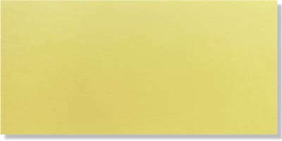 Cards & Crafts 100 x Hobbykarton Geel - Vierkante Kaarten - Hobbypapier - Cardstock 27x13,5cm - Knutselpapier 250g/m²
