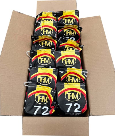 THM BRUINE AANMAAKBLOKJES 864 STUKS (12 zakjes á 72)