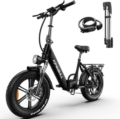 Maxtron Literider 2.0 Opvouwbare Elektrische Fiets–648Wh Accu–20×4.0 Inch Fatbike Banden–Actieradius tot 90 km–Voor- en Achter Hydraulische Schijfremmen–MOZO Aluminium Verende Voorvork met Lock-out– Elektrische Stadsfiets –Max. Belasting 180 kg–Zwart