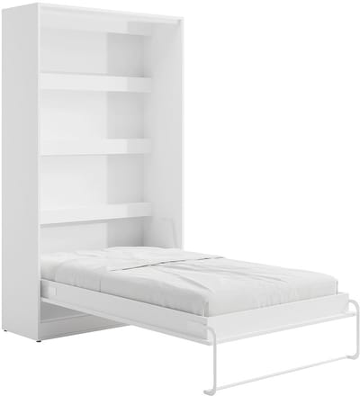 Vente-unique Bedkast hout wit 120 x 200 cm