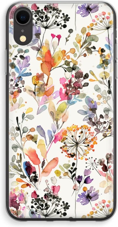 Case Company® - Hoesje geschikt voor iPhone XR hoesje - Wilde grassen - Soft Cover Telefoonhoesje - Bescherming aan alle Kanten en Schermrand