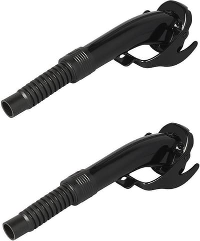 ProPlus Schenktuit - Set van 2x stuks - flexibel - metaal - voor jerrycan - zwart - 24 cm
