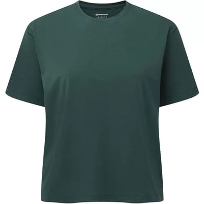 Montane Alhena Merinoblend T Shirt Dames (Maat - M, Kleur - Deep Forest)