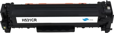 HP CC531A - Toner Cyaan - 2800 pagina's - Huismerk Compatible - Geschikt voor HP Color LaserJet CM2320 HP Color LaserJet CM2320FXI MFP HP Color LaserJet CM2320N MFP HP Color LaserJet CM2320NF MFP HP Color LaserJet CP2025 HP Color LaserJet CP2025DN