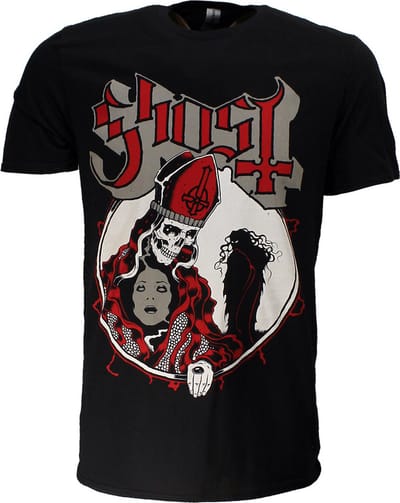 Ghost Hi Red Possession T-Shirt - Officiële Merchandise - L