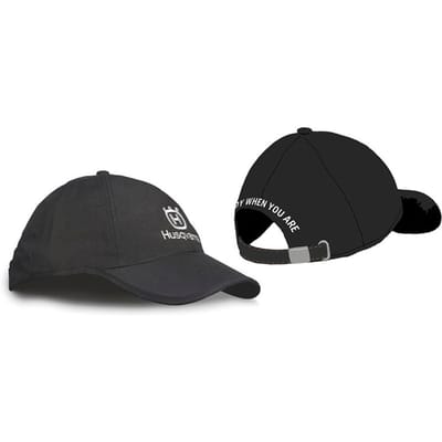 Husqvarna cap/pet zwart