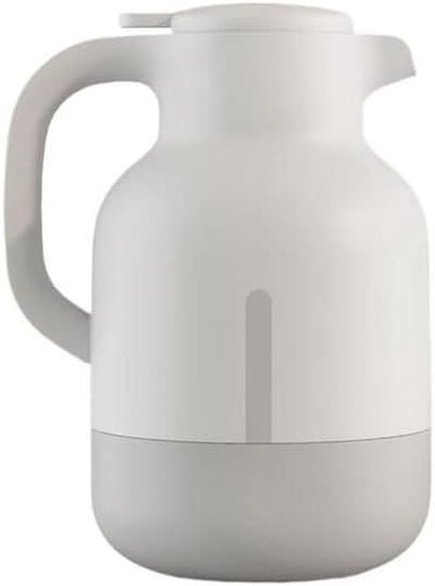 Huishoudwaterkoker - Thermoskan Keuken - Warme Dranken Bewaren - Afgesloten Ontwerp - 1.5L - Wit