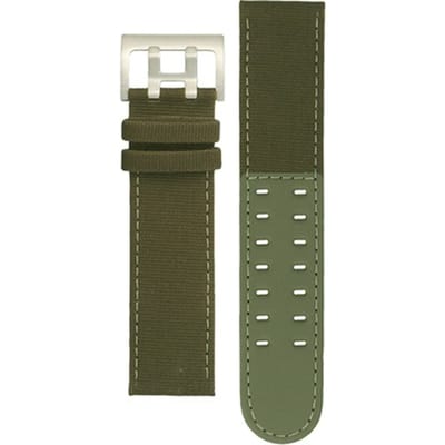 Hamilton Straps H694.717.102 Khaki Officer band