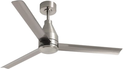 CREATE - Stille plafondventilator 40W Ø132 cm - Zilver - WIND STEEL
