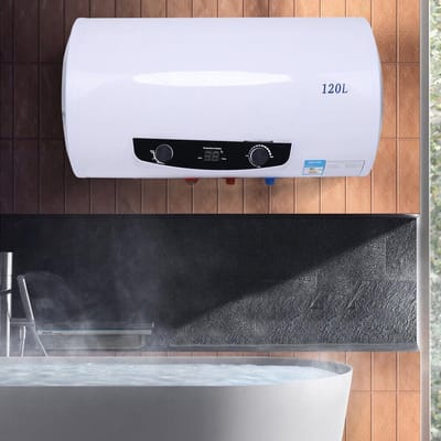 Elektrische Boiler - Waterverwarmer Ketel - Douche Warm Water - Vier Veiligheidsbeschermingen - 120 Liter - Staalschijn