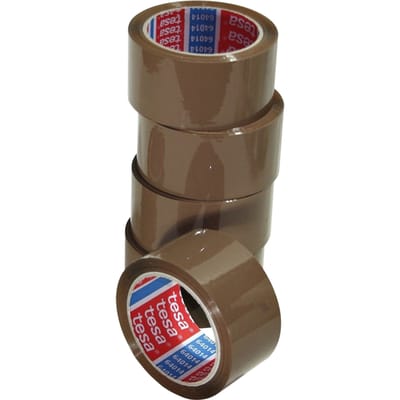 Tesa - Verpakkingstape - Bruin - 66m x 50mm - per stuk